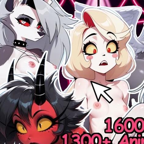 Hazbin Hotel & Helluva Boss Hentai Clicker Porn Game Download